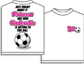 Utopia Cinderella Soccer Short Sleeve T-shirt