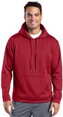 Sport-Tek Mens Sport-Wick Fleece Hooded Pullover