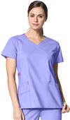 WonderWink Charity Fashion Y-Neck Scrub Top WonderWink Charity Fashion Y-Neck Scrub Top
