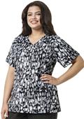 WonderWink Plus Curved V-Neck Scrub Top WonderWink Plus Curved V-Neck Scrub Top