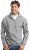 JERZEES Super Sweats 1/4-Zip Cadet Collar Shirt