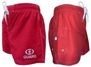 lifeguard shirt and shorts