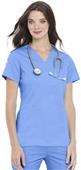 Landau Women's Smart Stretch Crossover Scrub Top Landau Women's Smart Stretch Crossover Scrub Top