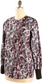 Landau Misses/Women's Spiral Dots Warm-Up Jacket Landau Misses/Women's Spiral Dots Warm-Up Jacket