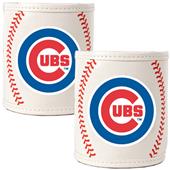 MLB Chicago Cubs Baseball 2pc Can Holder Set