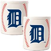 MLB Detroit Tigers Baseball 2pc Can Holder Set