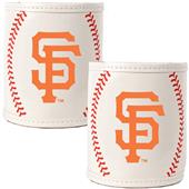 MLB SF Giants Baseball 2pc Can Holder Set