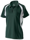 Holloway Ladies Circuit Zip Neck Polo Shirt