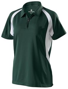 Holloway Ladies Circuit Zip Neck Polo Shirt