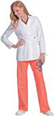 Urbane Women's V-Neck Lab Coat