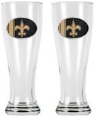 NFL New Orleans Saints 2 Pc Classic Pilsner Set