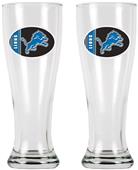 NFL Detroit Lions 2 Pc 16oz Classic Pilsner Set