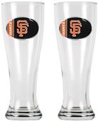 MLB SF Giants 2 Pc 16oz Classic Pilsner Set
