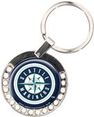 MLB Seattle Mariners Rhinestone Key Chain