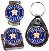 MLB Astros Key Chain Money Clip & Magnet Clip Set