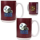 NFL Indianapolis Colts 2pc Gameball Coffee Mug Set