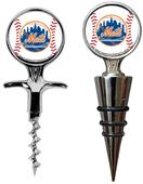 MLB New York Mets Cork Screw & Bottle Topper Set