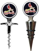MLB Cardinals Cork Screw & Bottle Topper Set