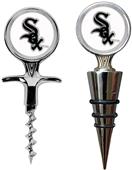 MLB White Sox Cork Screw & Bottle Topper Set