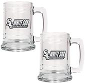 MLB Chicago White Sox 2pc Glass Tankard Set