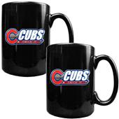 MLB Chicago Cubs 2pc Coffee Mug Set