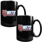 MLB New York Mets 2pc Coffee Mug Set
