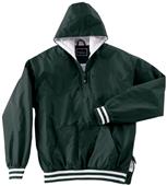 Olympian Front Pouch Pocket Pullover Jacket