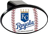 MLB KC Royals Gameball Trailer Hitch Cover