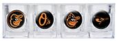 MLB Orioles 4pc Collector's Shot Glass Set