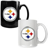 NFL Pittsburgh Steelers Multi Color Mug Set