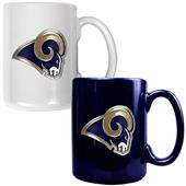 NFL St. Louis Rams Multi Color Mug Set