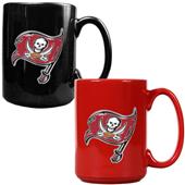 NFL Tampa Bay Buccaneers Multi Color Mug Set