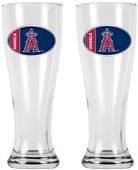 MLB LA Angels 2Pc 16oz Classic Pilsner Set