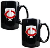 MLB Minnesota Twins 2pc Coffee Mug Set