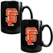 MLB SF Giants 2pc Coffee Mug Set