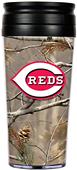 MLB Reds Open Field Acrylic Travel Tumbler