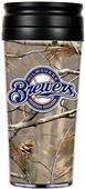 MLB Brewers Open Field Acrylic Travel Tumbler