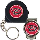 MLB Arizona Tape Measure Key Chain & Money Clip
