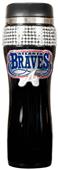 MLB Braves Black Stainless Bling Travel Tumbler