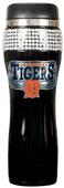MLB Tigers Black Stainless Bling Travel Tumbler
