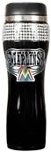 MLB Marlins Black Stainless Bling Travel Tumbler