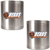 NFL Chicago Bears Stainless Steel Can Holders
