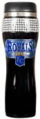 MLB Royals Black Stainless Bling Travel Tumbler