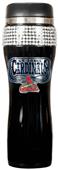 MLB Cardinals Black Stainless Bling Travel Tumbler