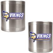 NFL Minnesota Vikings Stainless Steel Can Holders