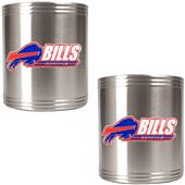 NFL Buffalo Bills Stainless Steel Can Holders