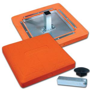 Champro Pro Style Molded Optic Orange Safety Base