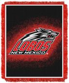 Northwest NCAA New Mexico Lobos Jacquard Throws