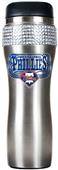 MLB Phillies Stainless Steel Bling Travel Tumbler