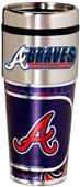 MLB Braves Travel Tumbler Hi-Def Metallic Graphics